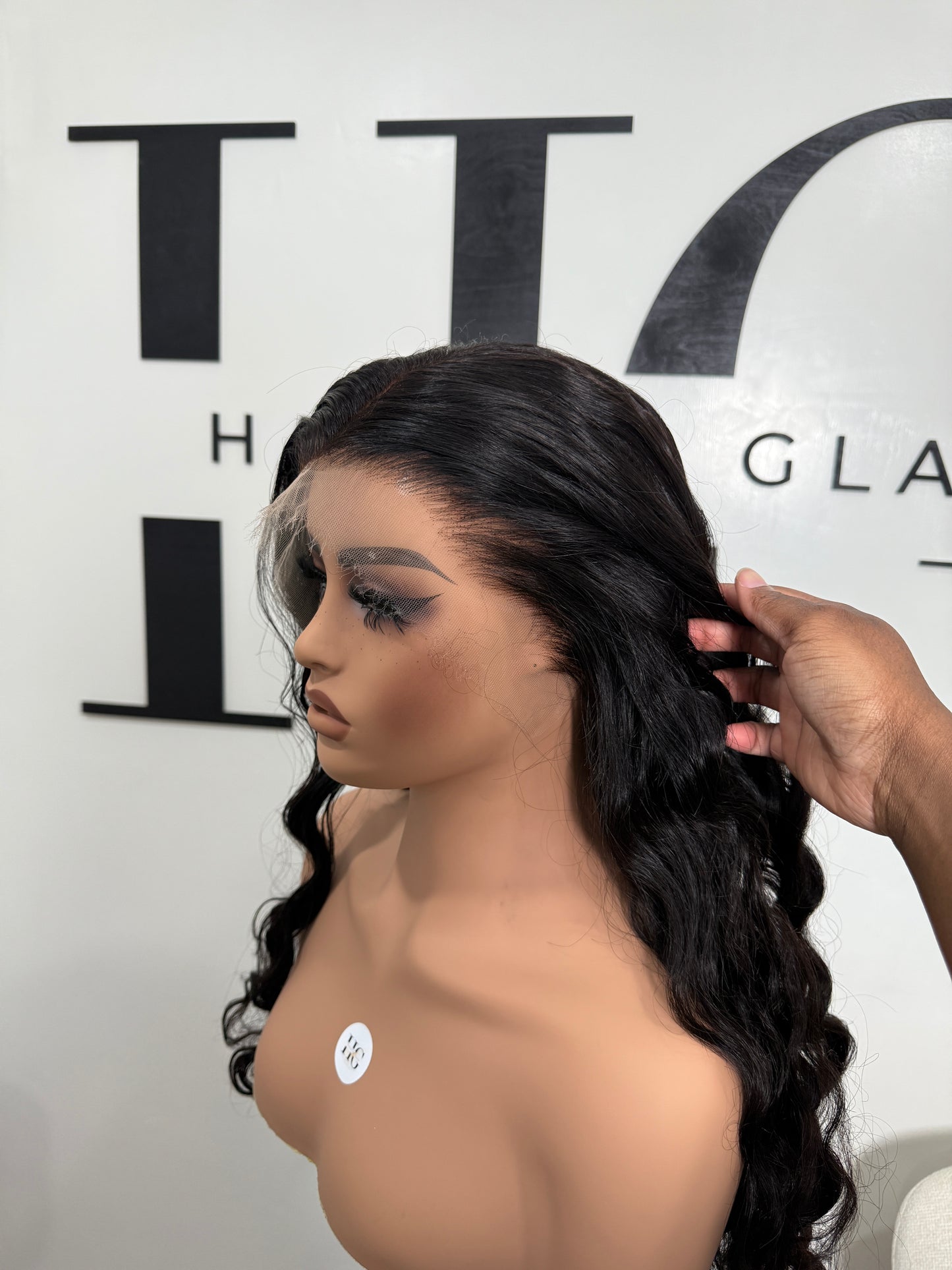 Loose deep wave wig