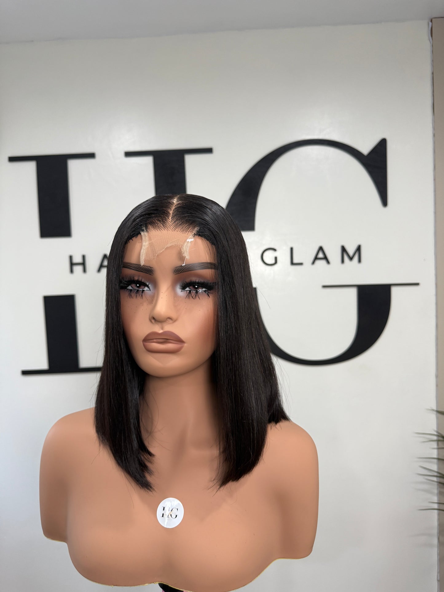 Perruques de luxe à cheveux raides
