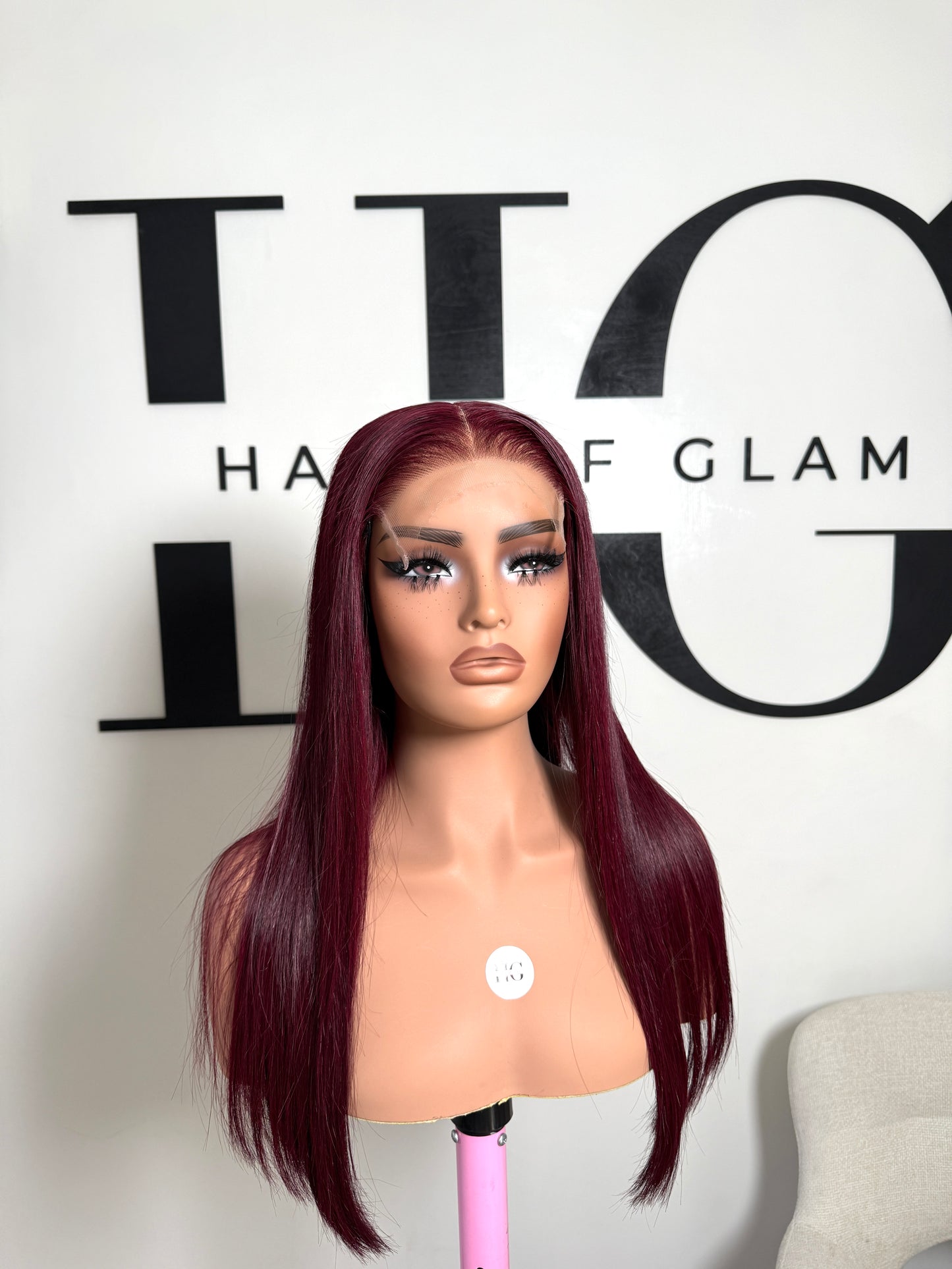 Coloured Straight Hairs