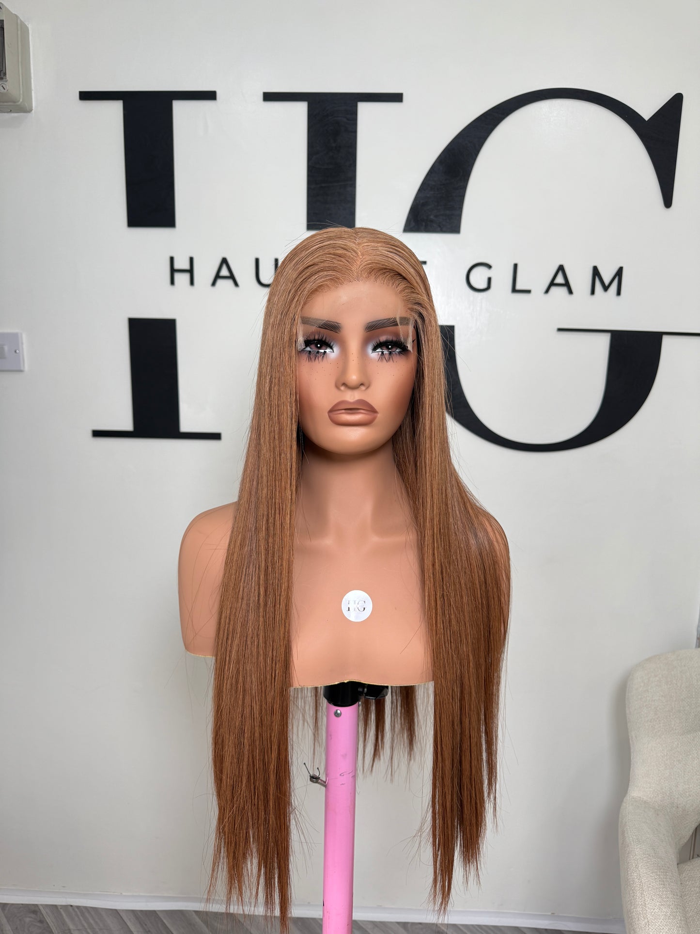 Coloured Straight Hairs