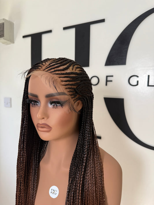 Fulani ombre wig